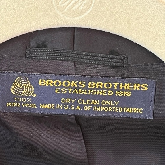 Brooks Brothers Fitzgerald Tartan Flannel Shawl JacketSz 38R - Picture 6 of 8